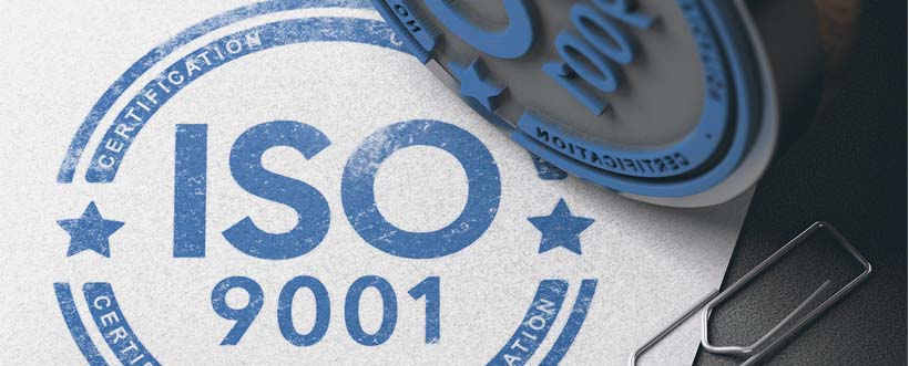 ISO 9001:2015 Kalite Yönetim Sistemi Belgemizi Aldık